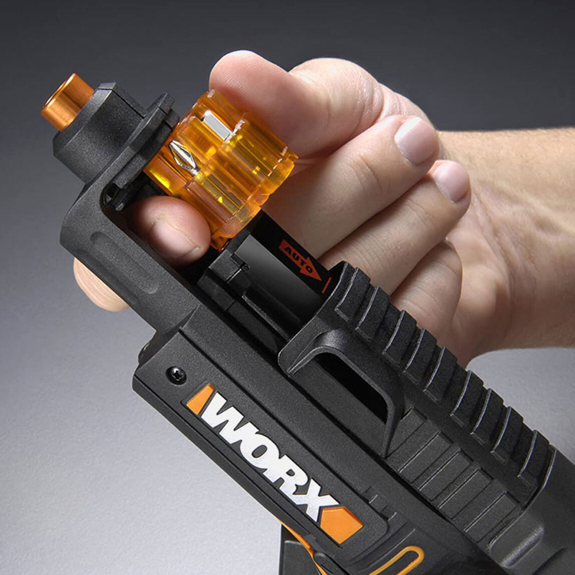    Worx WX255 4 V 1.5 Ah Tek Akülü Li-ion Darbesiz Akülü Vidalama + Vida Tutucu   