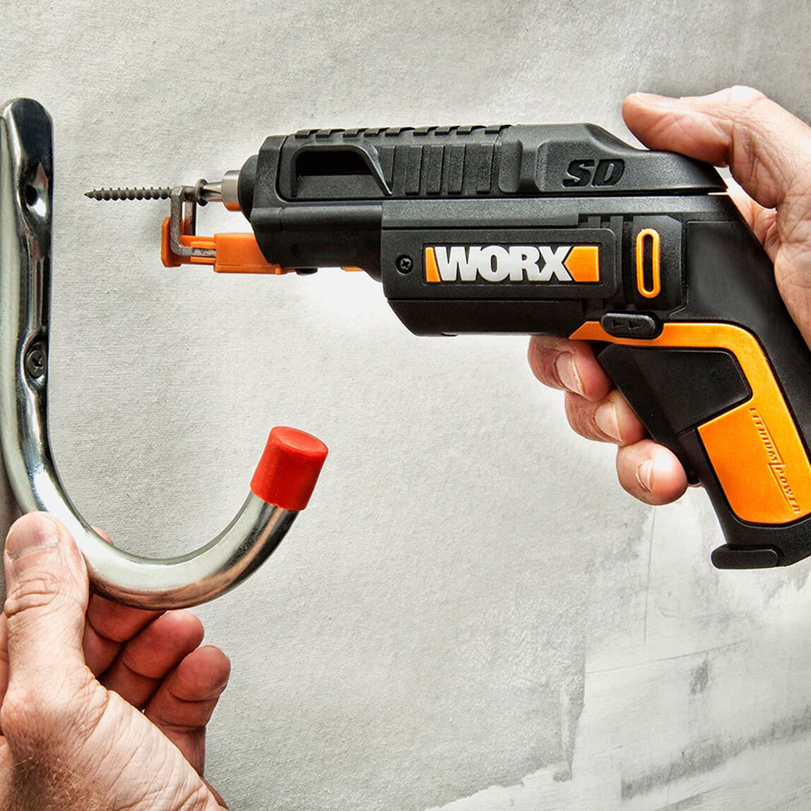    Worx WX255 4 V 1.5 Ah Tek Akülü Li-ion Darbesiz Akülü Vidalama + Vida Tutucu   