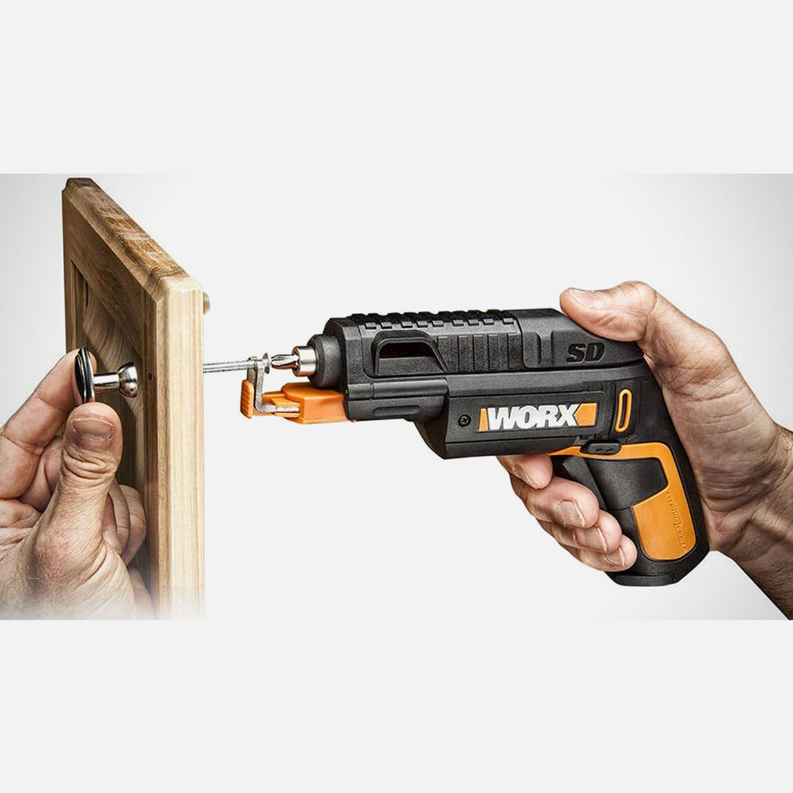    Worx WX255 4 V 1.5 Ah Tek Akülü Li-ion Darbesiz Akülü Vidalama + Vida Tutucu   