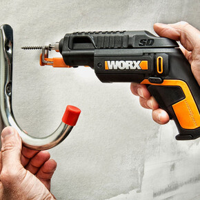 WORX WX255 4Volt/1.5Ah. Li-ion Şarjlı Şarjörlü Tornavida + 6 adet Bits Uç + Vida Tutucu_3