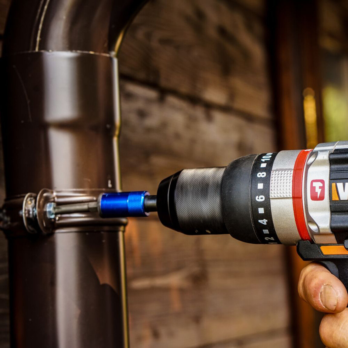    Worx WX354.1 20 V 2 Ah - 4 Ah Çift Akülü Li-ion Darbeli Akülü Matkap   