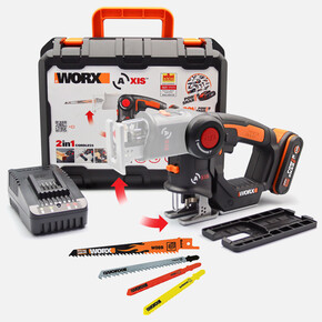 WORX WX550 20Volt 2.0Ah. Li-ion Profesyonel Dekupaj ve Tilki Kuyruğu Testere_4