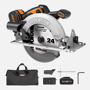 WORX WX520 20Volt 4.0Ah. Li-ion Kömürsüz Profesyonel Daire Testere_1