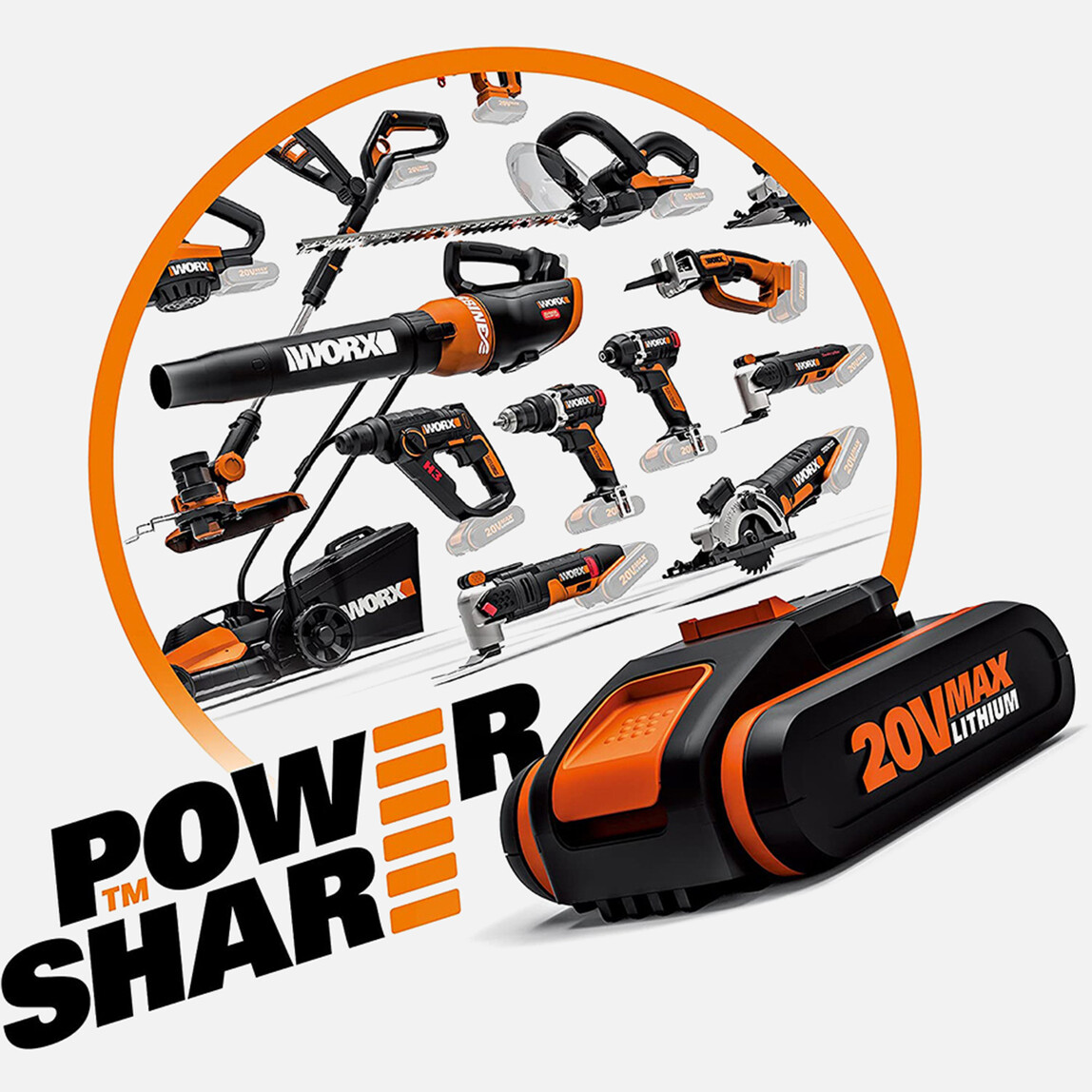    Worx Wa3880 20V 2Ah Li-ion Akü Şarj Cihazı   