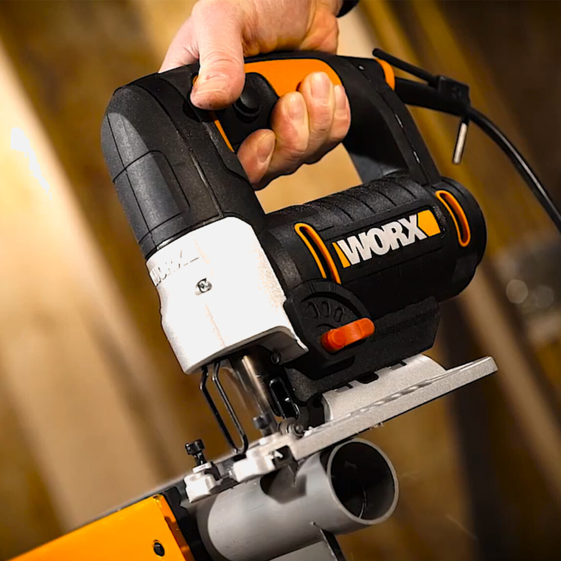    WORX WX478.1 650Watt Profesyonel Devir Ayarlı Dekupaj Testere  