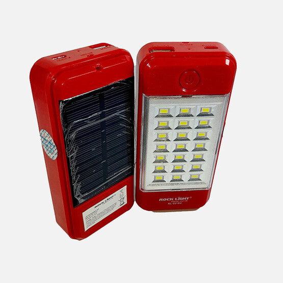 Solar Powerbankli Şarjlı Işıkdak