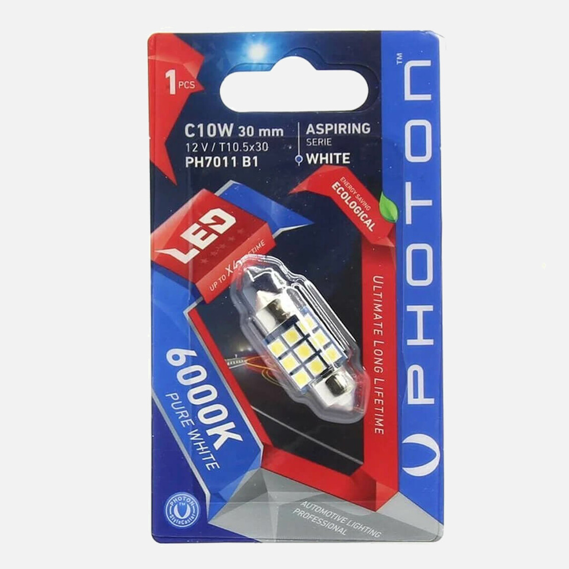    Photon C10W Sofit Led Ampul 12V Canbus 6'li 30 mm  