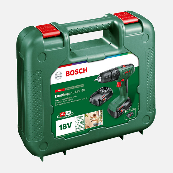 Bosch EasyImpact 18V-40 (2.0 Ah Çift Akü, AL18V-20)