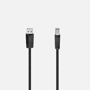 Hama USB 2.0 A Fiş - B Fiş Siyah 5m