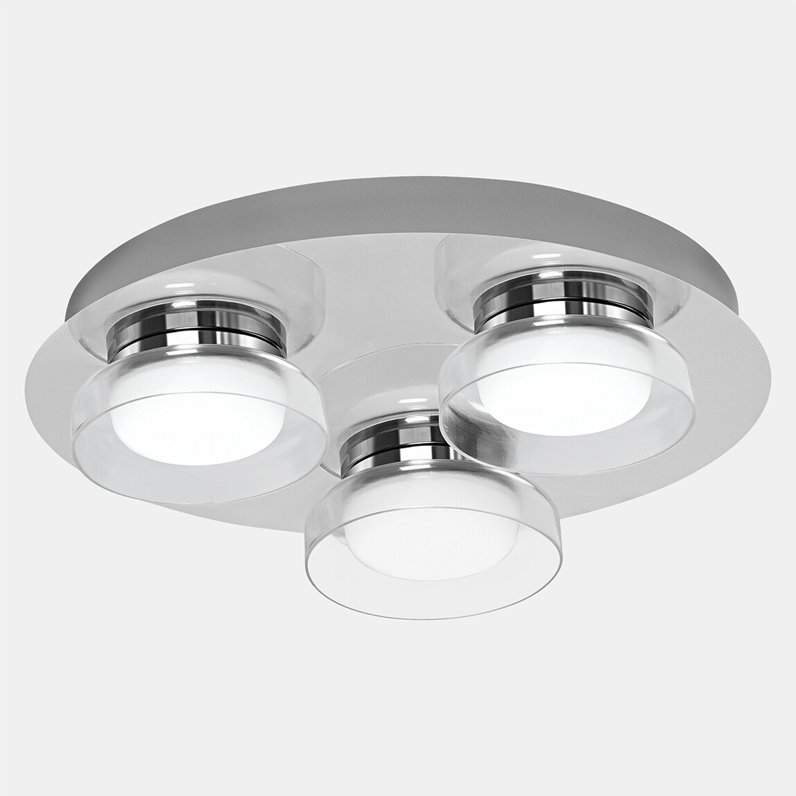    Smart Orbis Round Wifi 18 W 3'lü Sıva Altı Gömme Led Spot 
