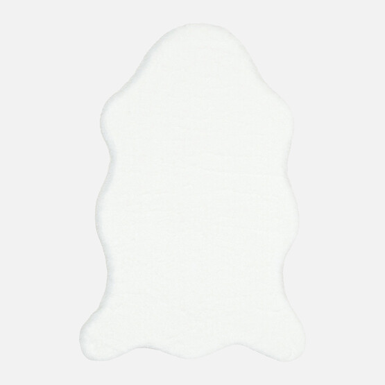 Crea Beyaz Tavşan Tüyü Suni Post 80x150 cm