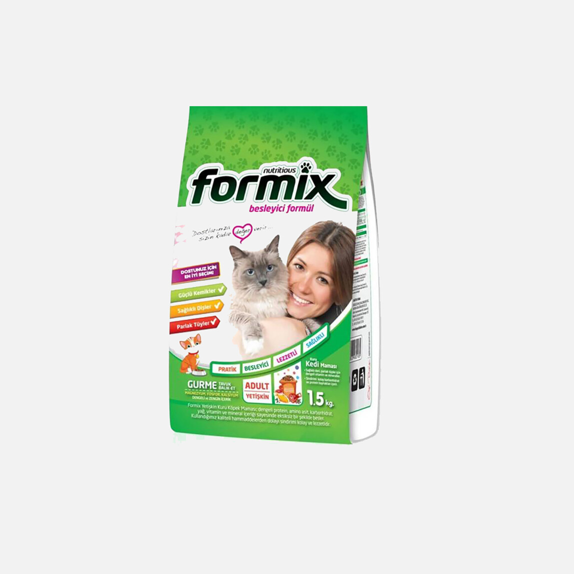    Formix Gurme Kedi Maması 1,5kg 