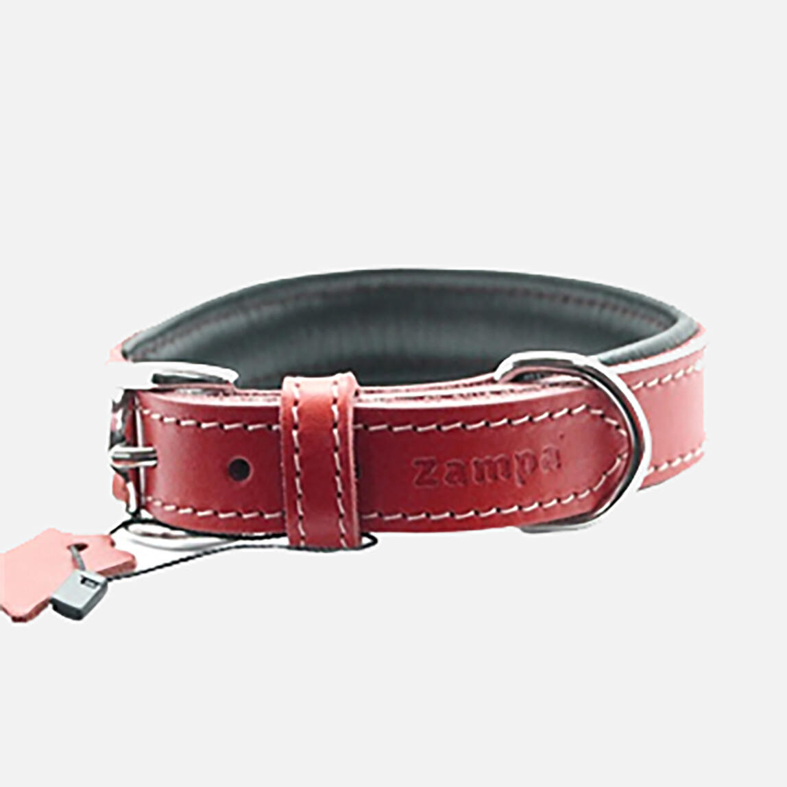    Zampa Classic M Köpek Boyun Tasması Kırmızı 54 cm   