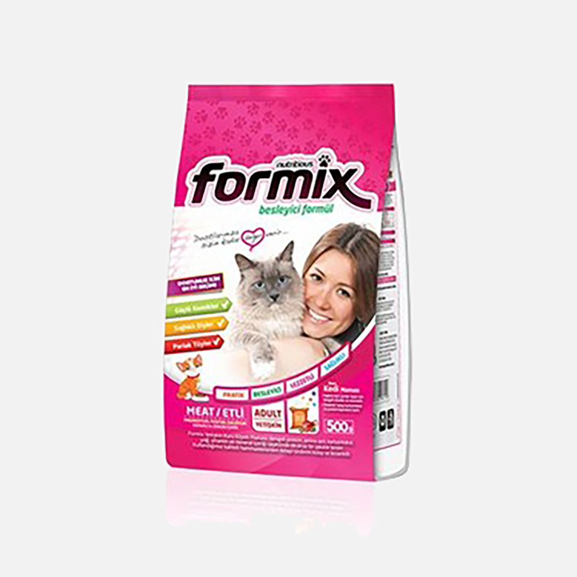 Formix Etli Kedi Maması 500gr_0