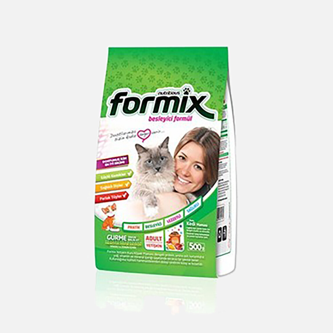    Formix Gurme Kedi Maması 500gr 