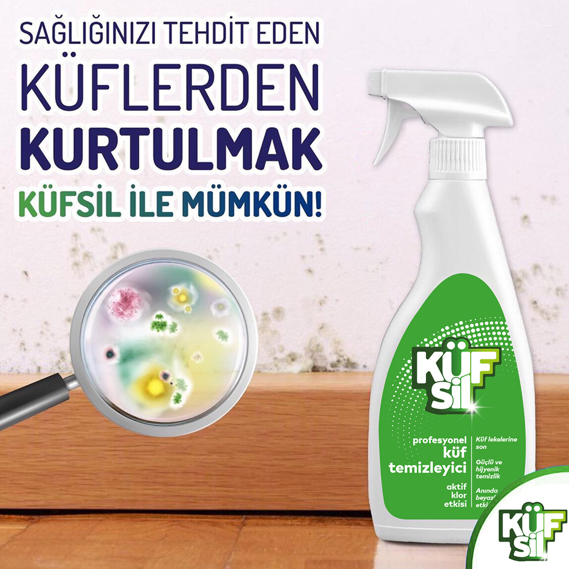    Küfsil Profesyonel Küf Temizleyici 500 ml 