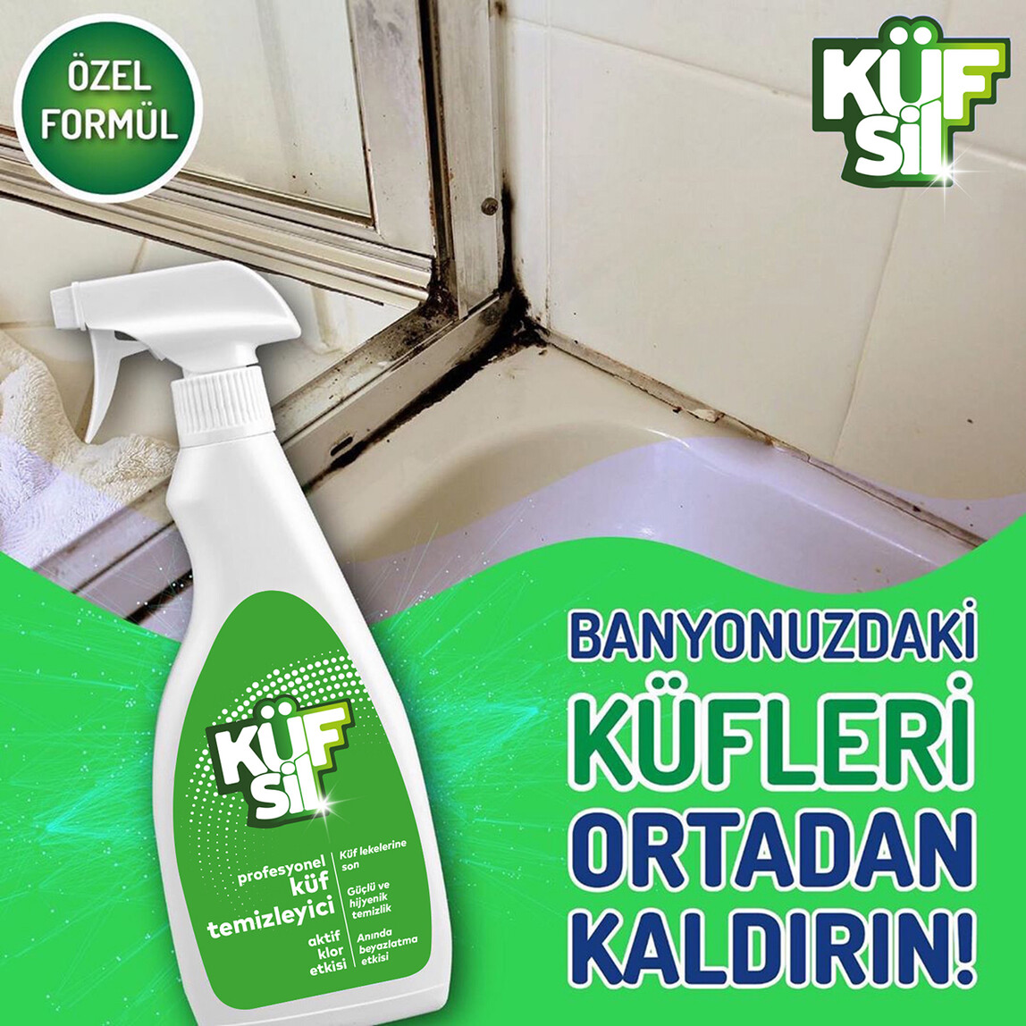    Küfsil Profesyonel Küf Temizleyici 500 ml 