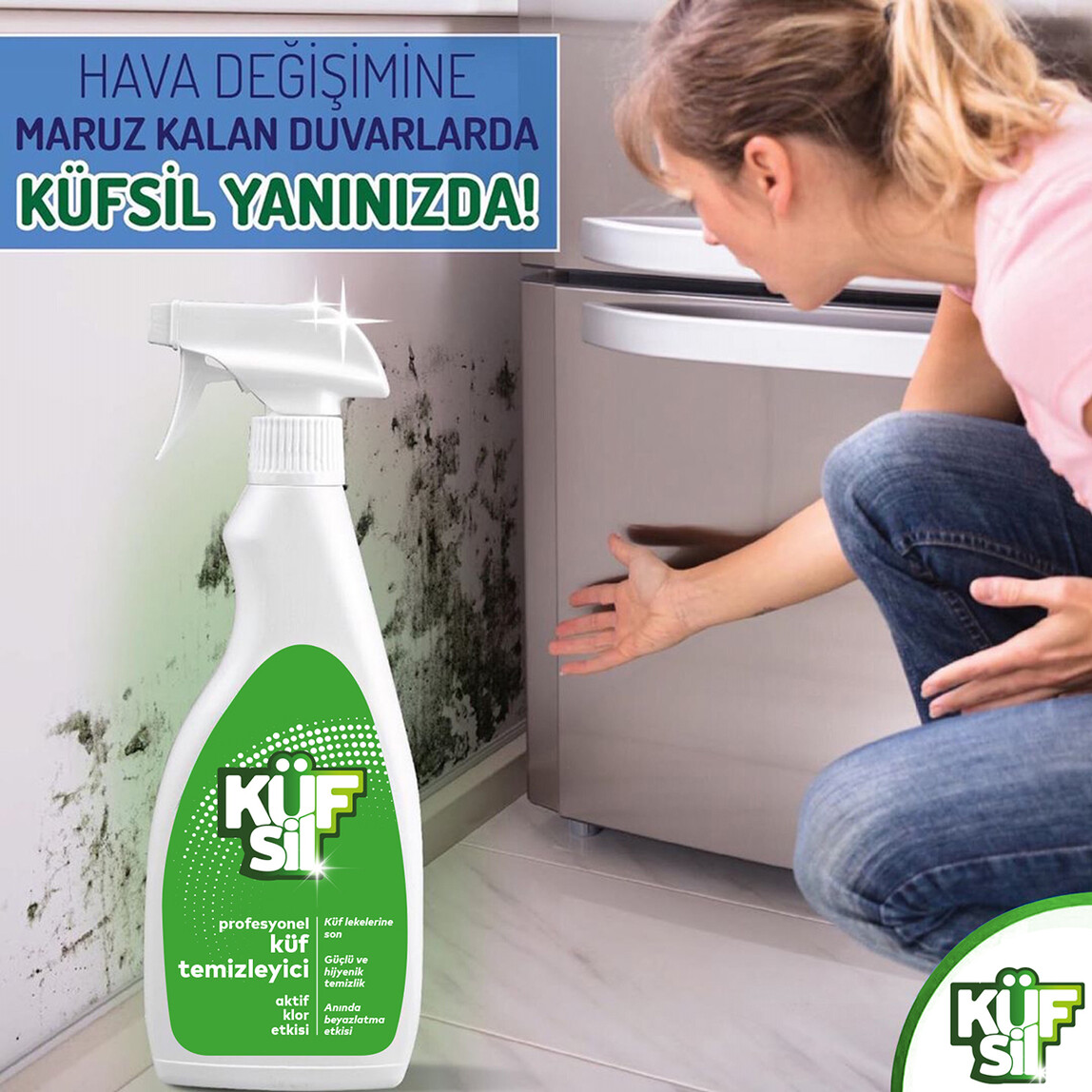    Küfsil Profesyonel Küf Temizleyici 500 ml 