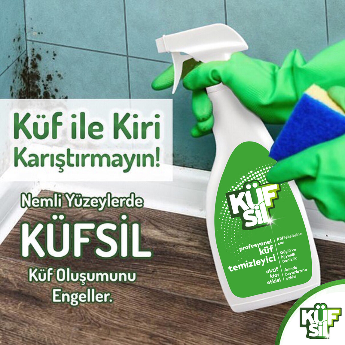    Küfsil Profesyonel Küf Temizleyici 500 ml 