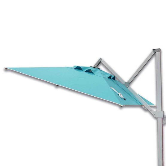 Delfi Lux Yandan Direkli Katlanır Şemsiye 250x250 cm