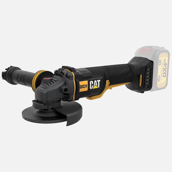 CAT DX31B 18Volt 115mm Kömürsüz Profesyonel Avuç Taşlama(Akü ve Şarj Cihazı Dahil Değildir.)