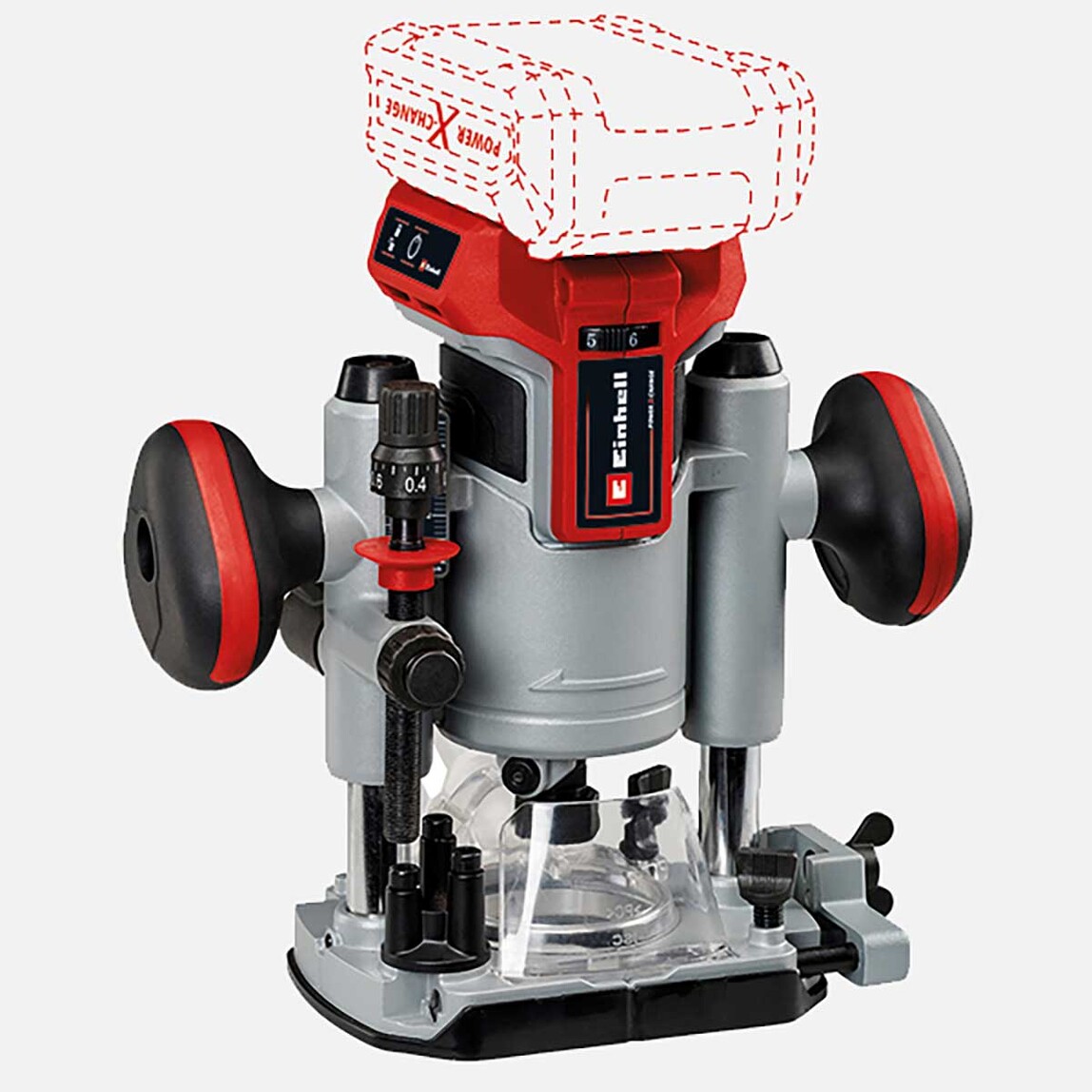    Einhell TP-RO 18 Li BL Solo Akülü Dik Freze (Akü ve Şarj Cihazı Dahil Değildir.) 