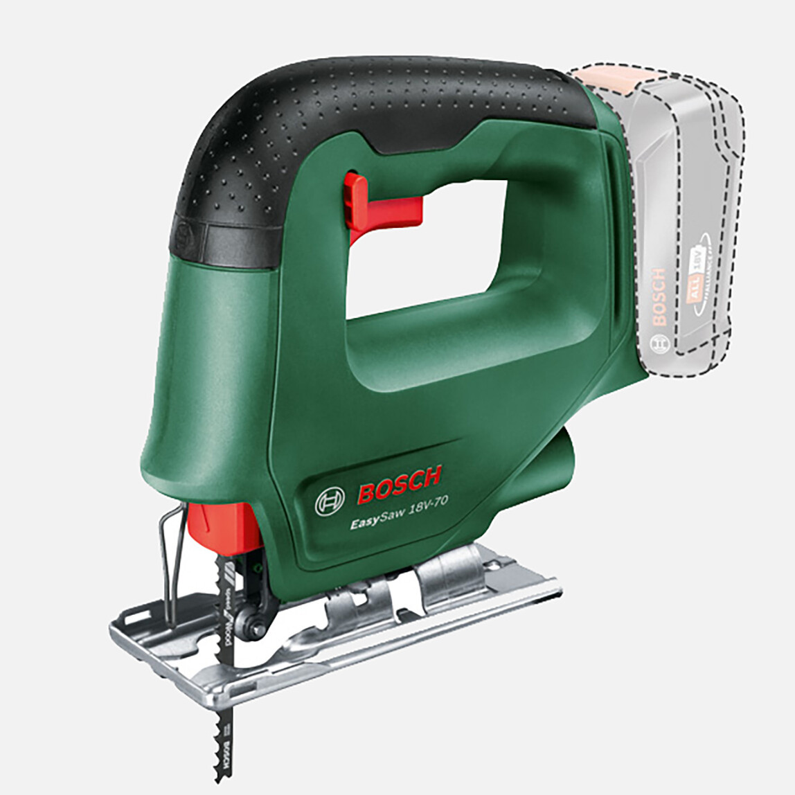    Bosch EasySaw 18V-70 Akülü Dekupaj Testere -Solo (Akü ve Şarj Cihazı Dahil Değildir.) 