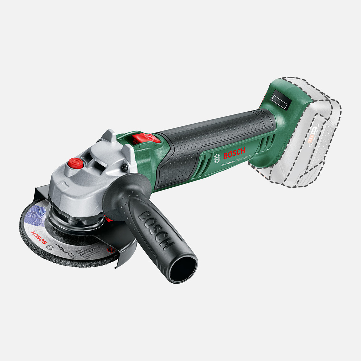    Bosch Universal Grind 18V-75 Akülü Taşlama Makinesi -Solo (Akü ve Şarj Cihazı Dahil Değildir.) 