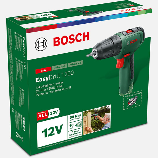 Bosch EasyDrill 1200 (Karton kutu, Solo)