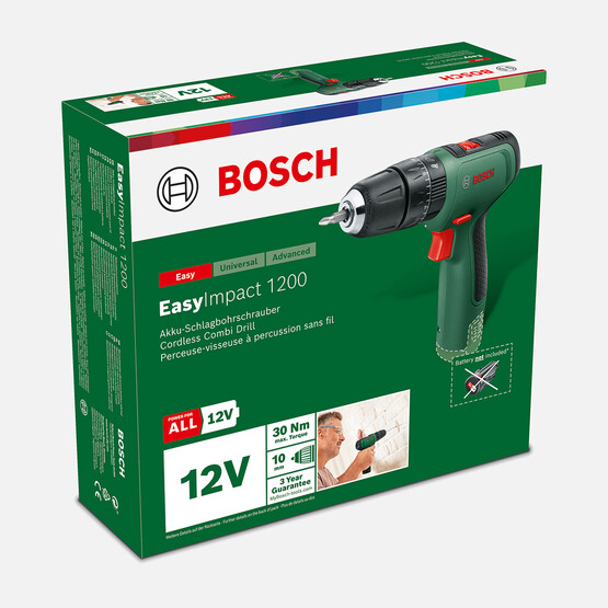 Bosch EasyImpact 1200 (Karton kutu, Solo) Vidalama