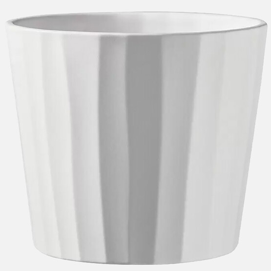 Umea Saksı Beyaz 18cm
