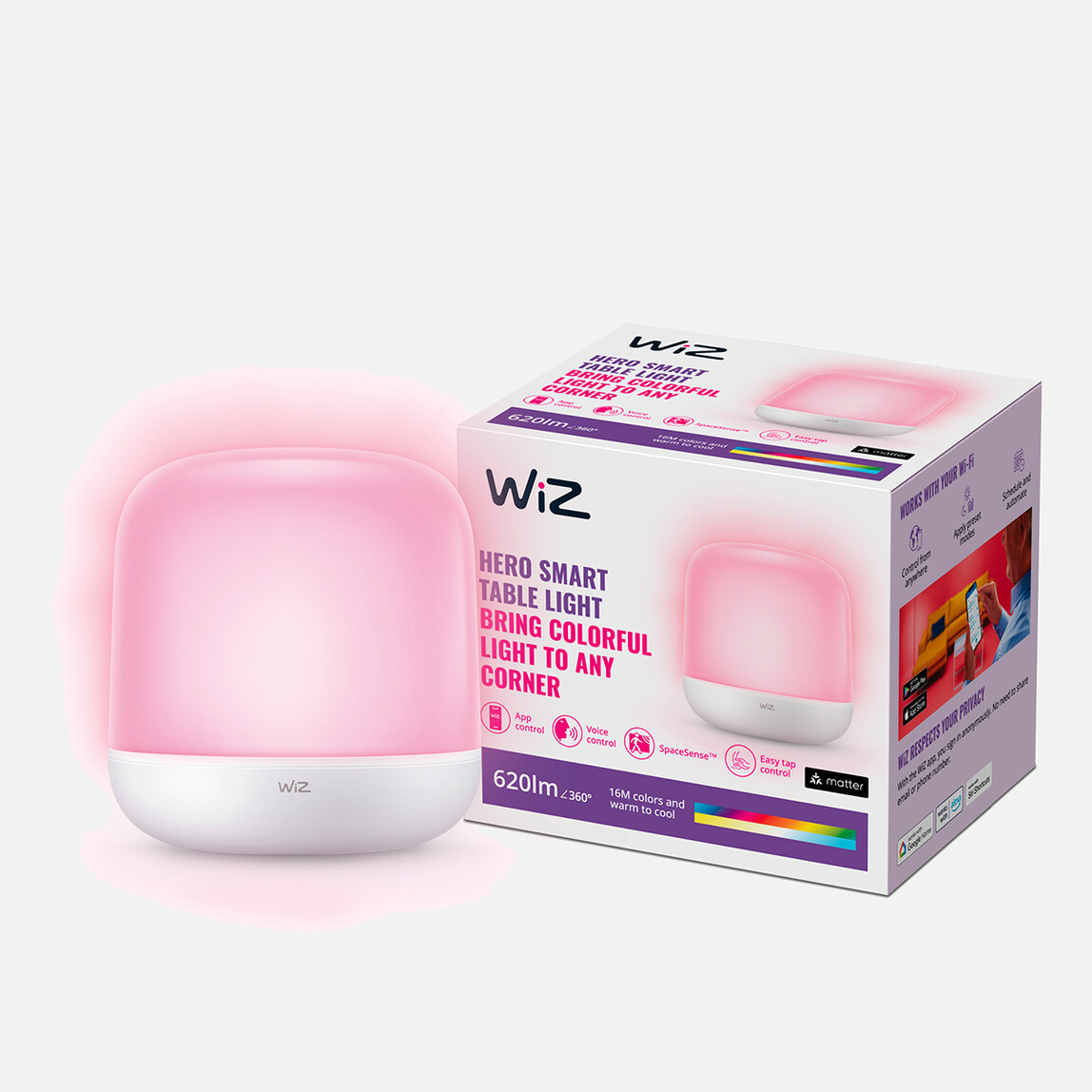    Philips Wiz Hero Akıllı Masa Lambası   