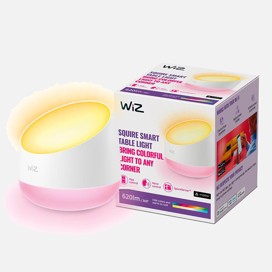    Philips Wiz Squire Akıllı Masa Lambası   