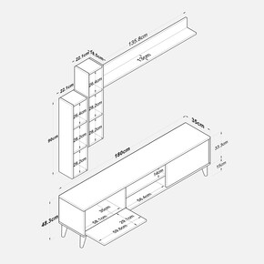 Lar Tv Ünitesi Alt Modul_2