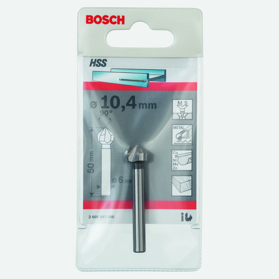 Bosch Havşa Metal Matkap Ucu Hss 10,4 mm_1