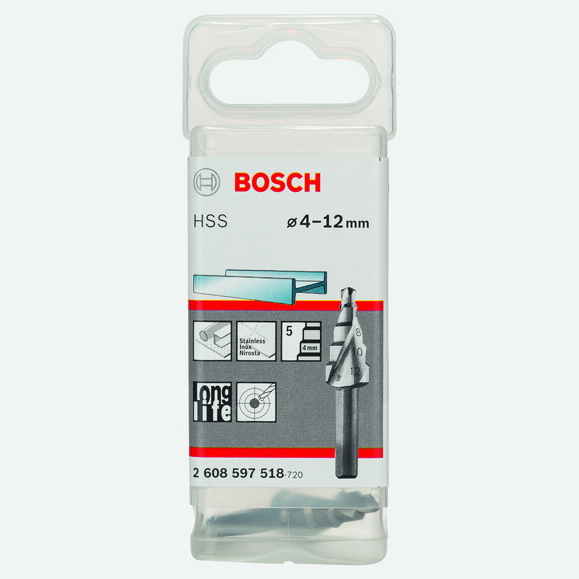 Bosch Metal Matkap Ucu Hss 5 Kademelı 4-12 mm_0