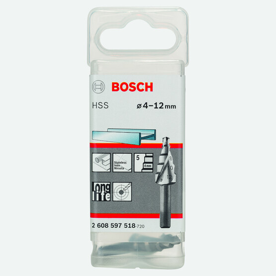 Bosch Metal Matkap Ucu Hss 5 Kademelı 4-12 mm