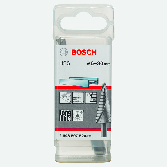 Bosch Metal Matkap Ucu Hss 13 Kademelı 6-30 mm