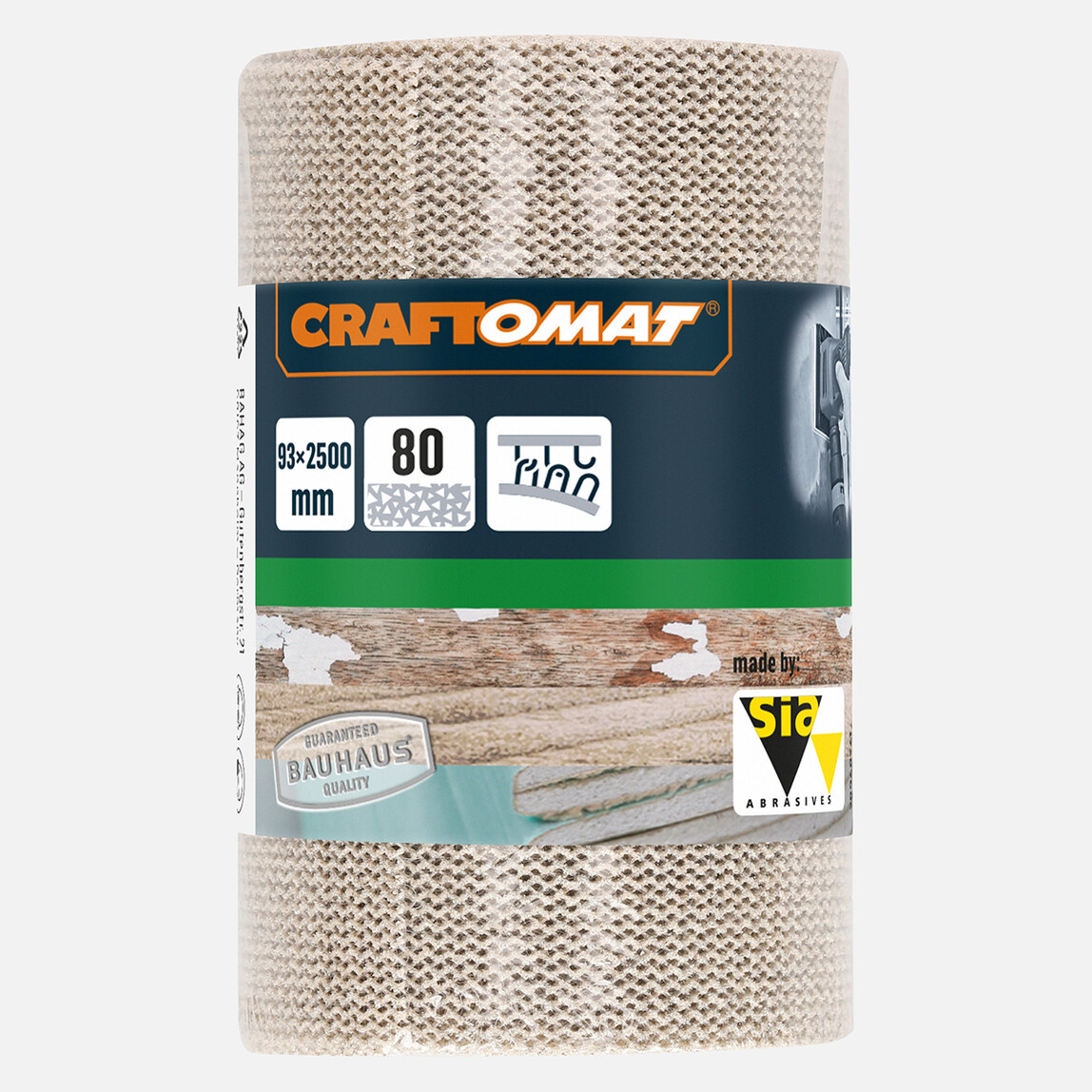 Craftomat Zımpara Kağıdı 93X2500 mm K80_0