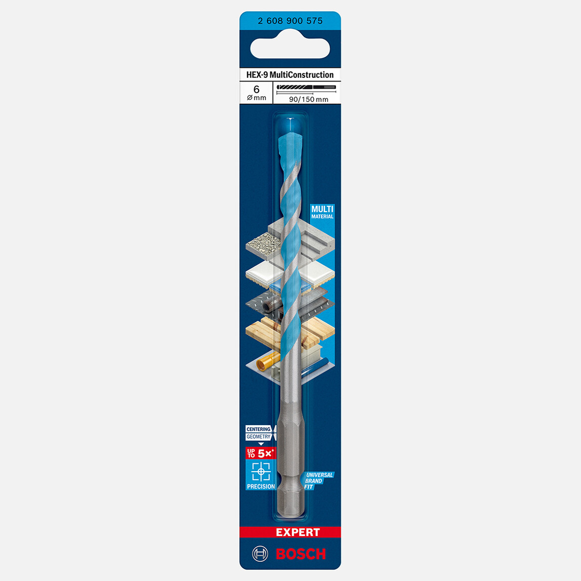    Bosch Exp Çok Amaçlı Matkap Uç Hex-9 Mc 6x150 mm 