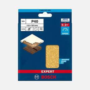 Bosch Exp Zımpara Exc470,S1261,G40 Hook&Loop 10'lu_1