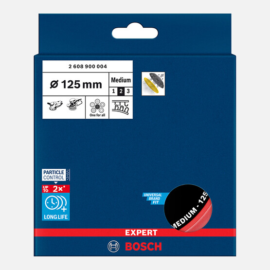 Bosch Exp Zımpara Tabanı Cd-O 125 mm Get 55-125