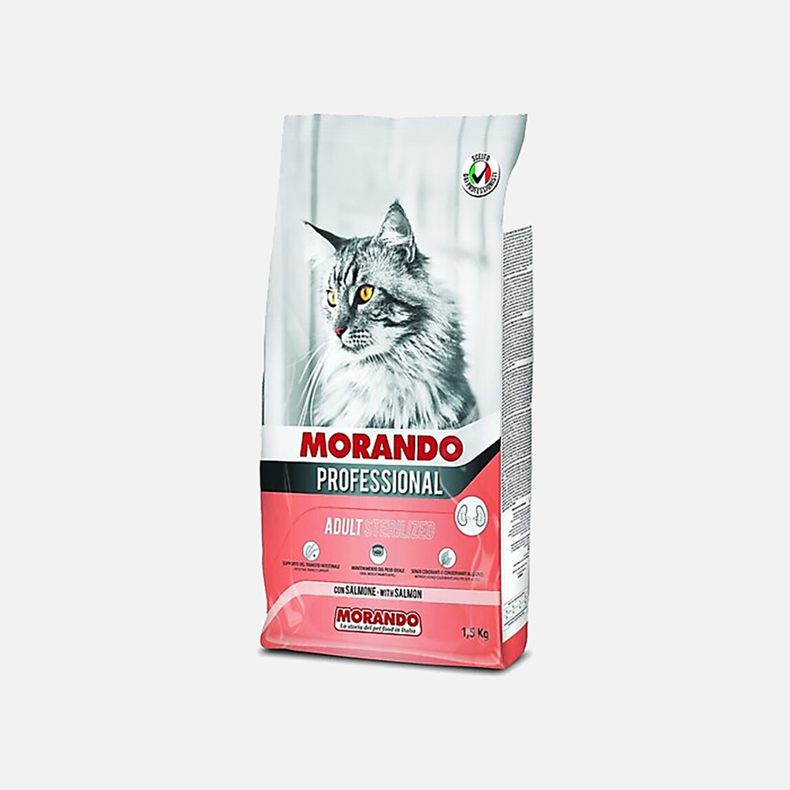    Morando Somonlu Kısır Kedi Maması 1,5kg 