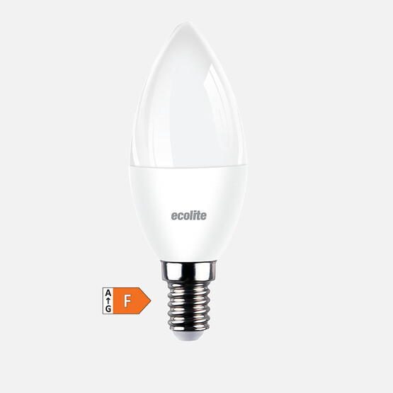 Ecolite 3'Lü Eko Paket 8.5W Led Mum Ampul / Sarı Işık (3000K)