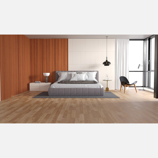 Terraclick Beyaz Meşe Laminat Parke 1205,5x191,7x8 mm