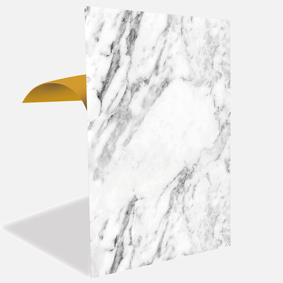 Tink Pvc Panel Beyaz Mermer Desenli 41x62cm