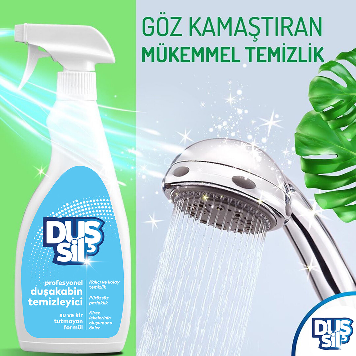    Duşsil Profesyonel Duşakabin Temizleyici 500 ml   