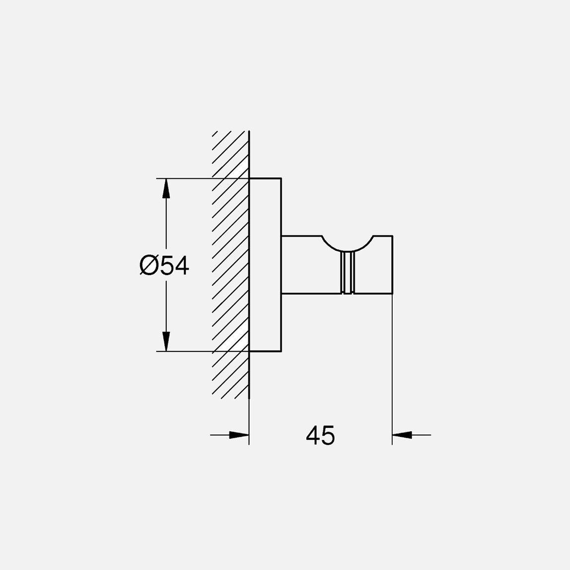    Grohe Start Bornoz Askısı 