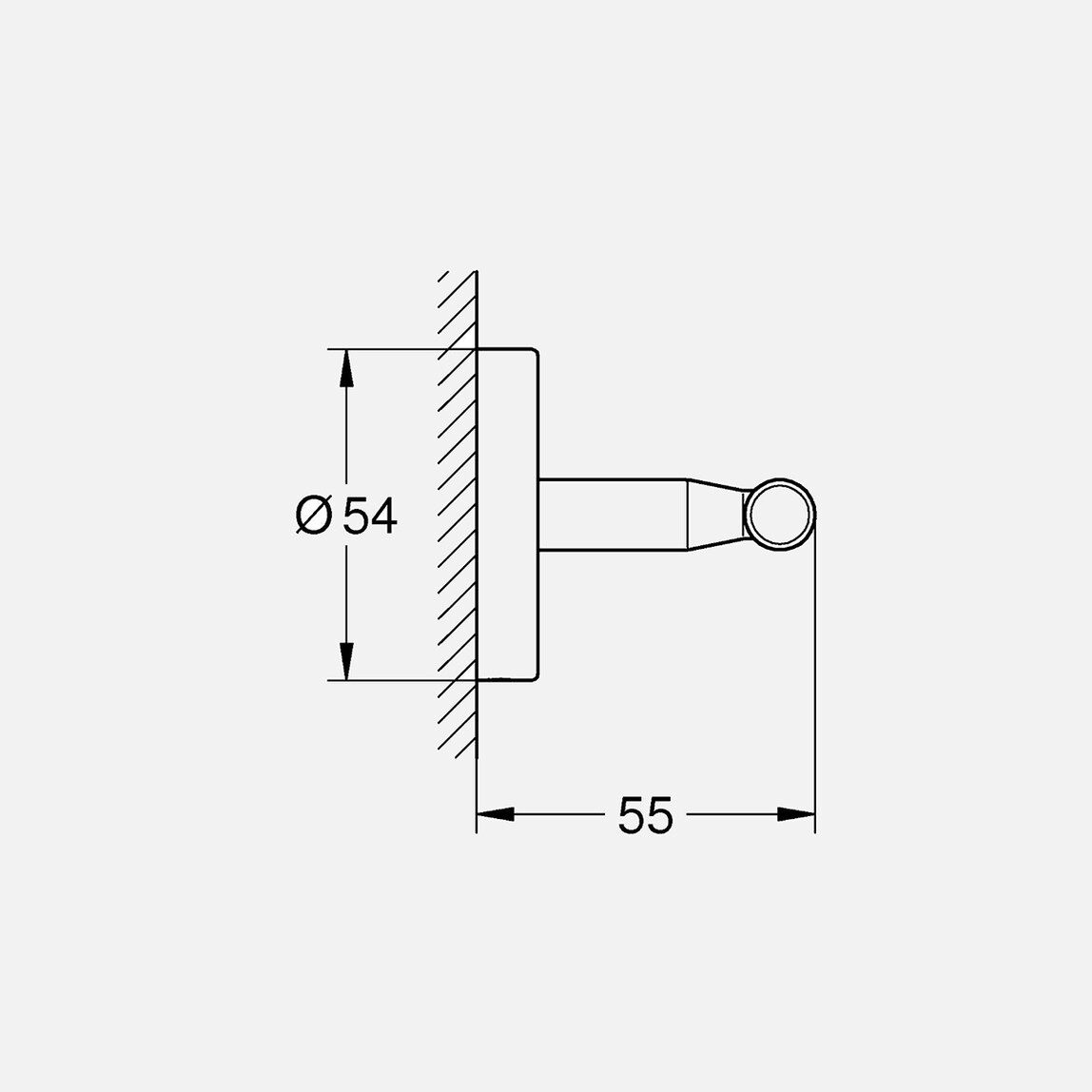    Grohe Start Cosmo Bornoz Askısı 