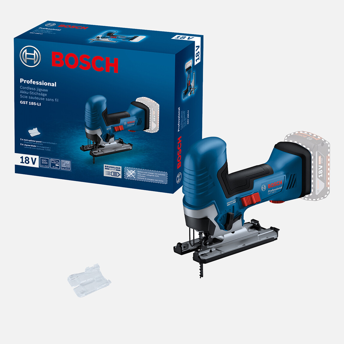    Bosch GST 185-LI S Solo Dekupaj Testere (Akü ve Şarj Cihazı Dahil Değildir.) 